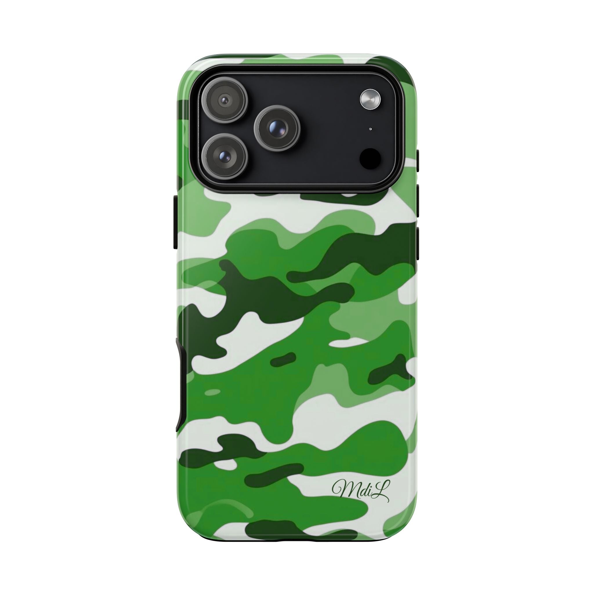 Green Camo iPhone Case