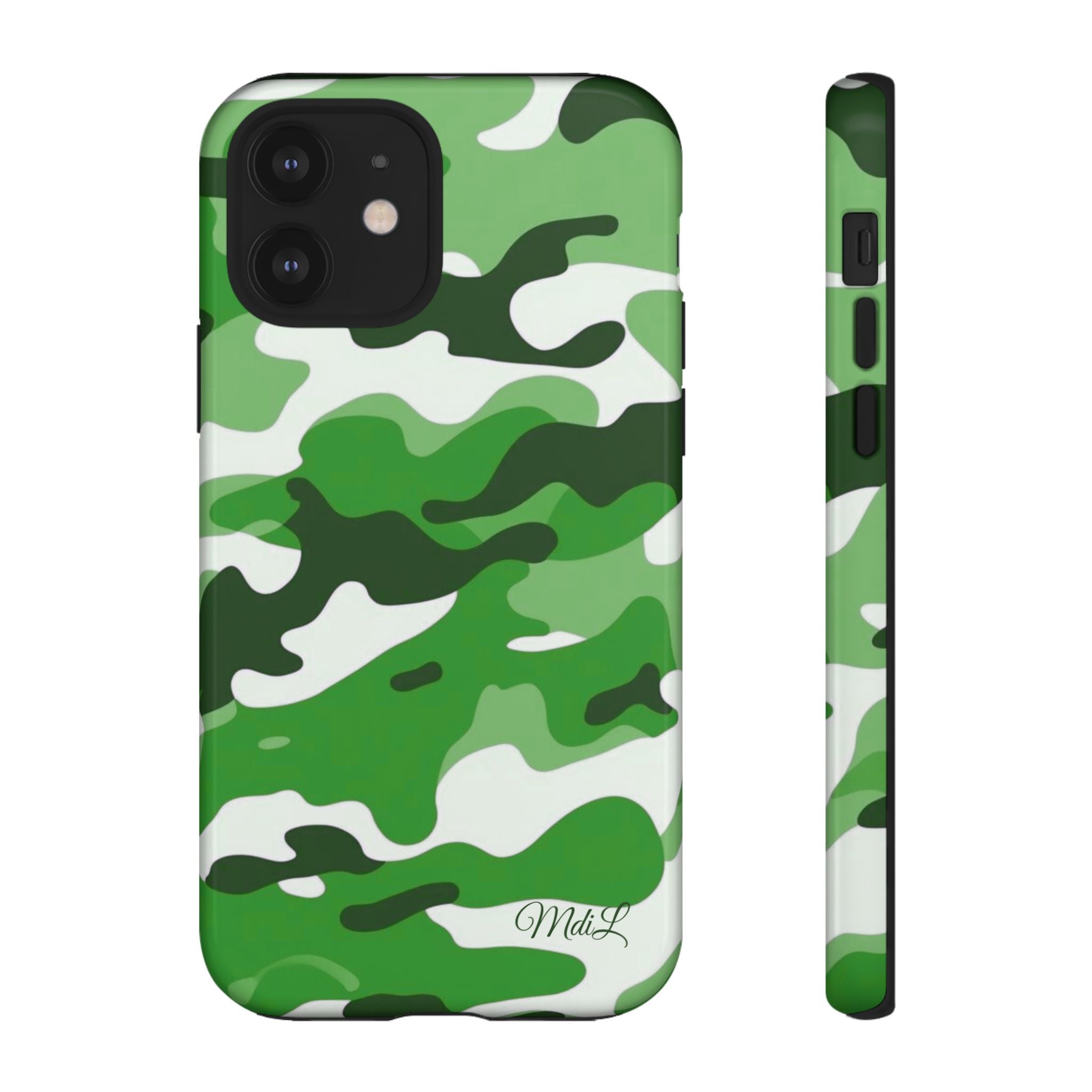 Green Camo iPhone Case