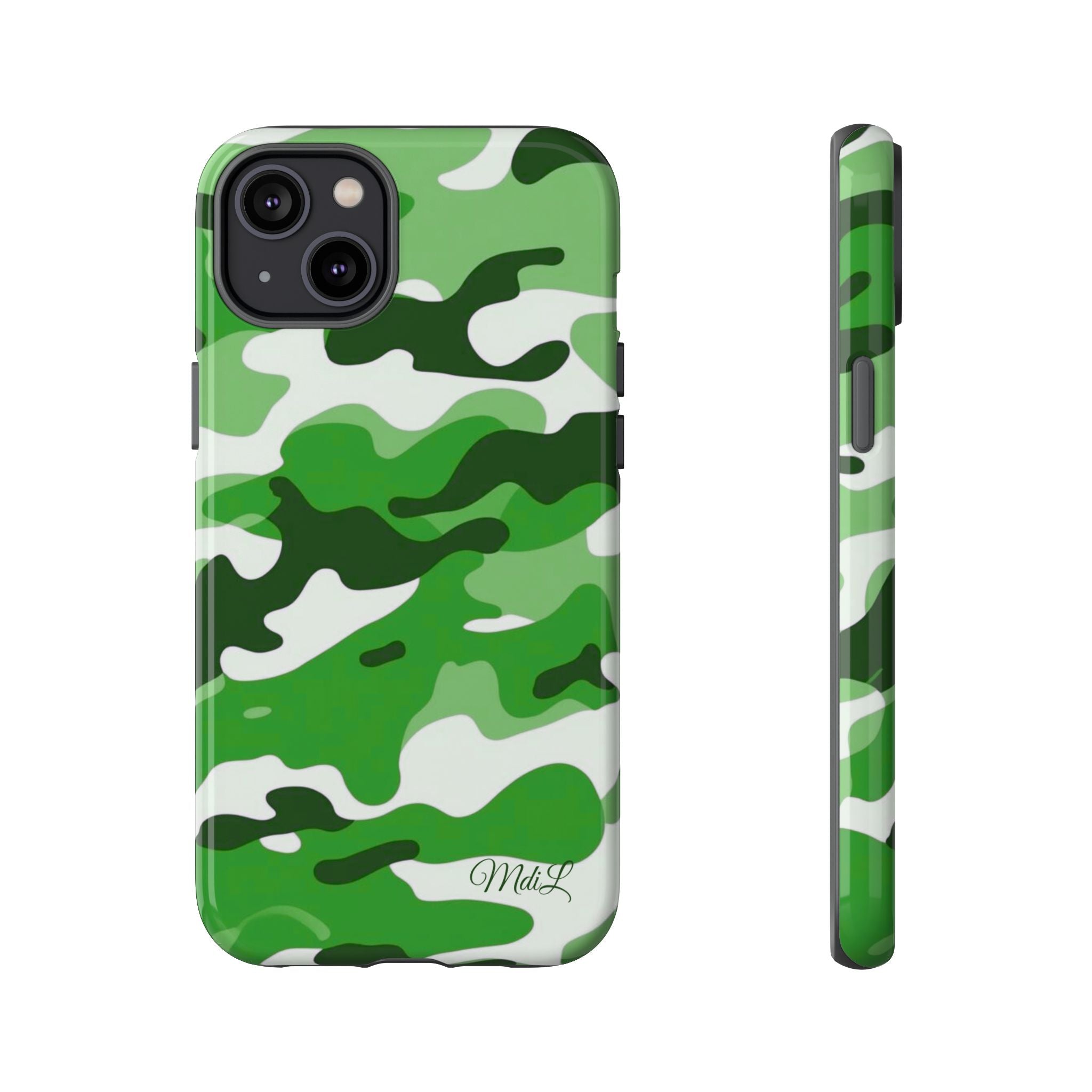 Green Camo iPhone Case