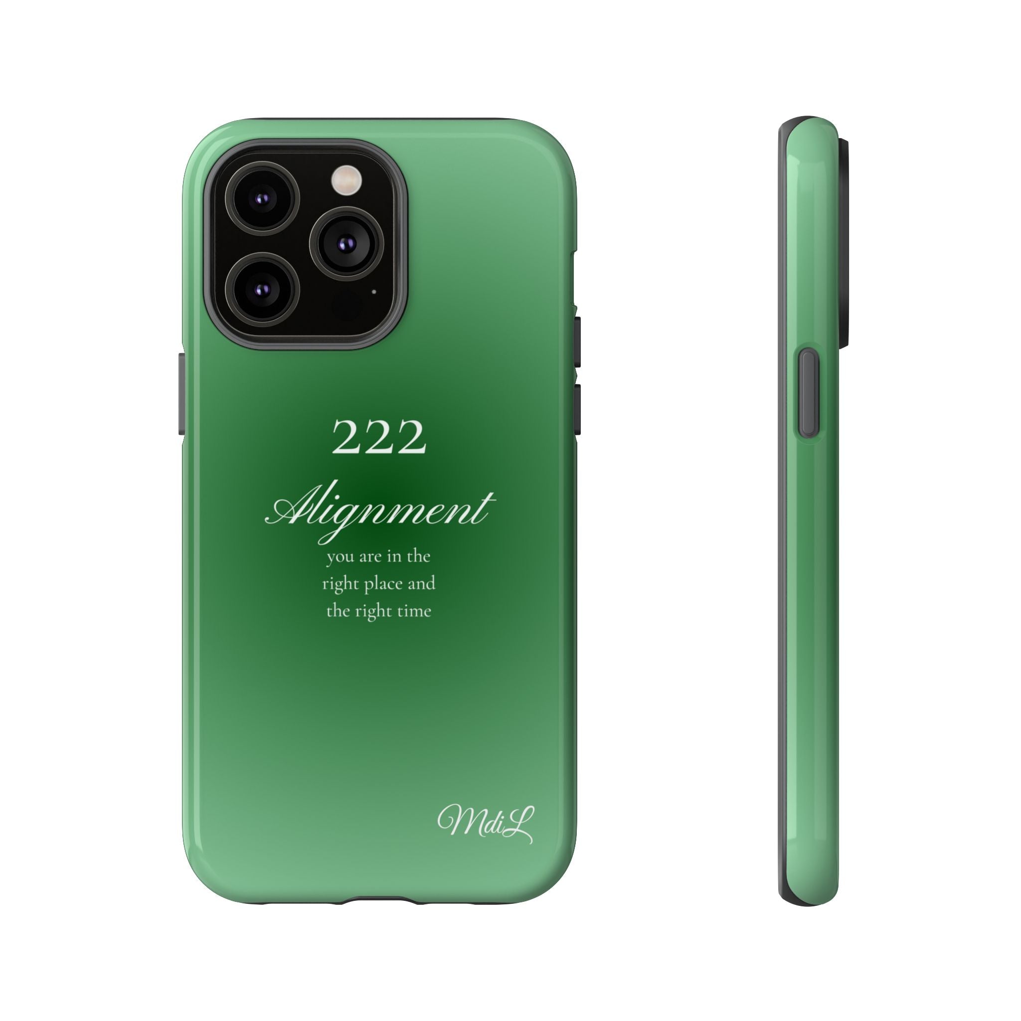 222 Alignment iPhone Case