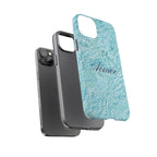 Teal Florals Personalized