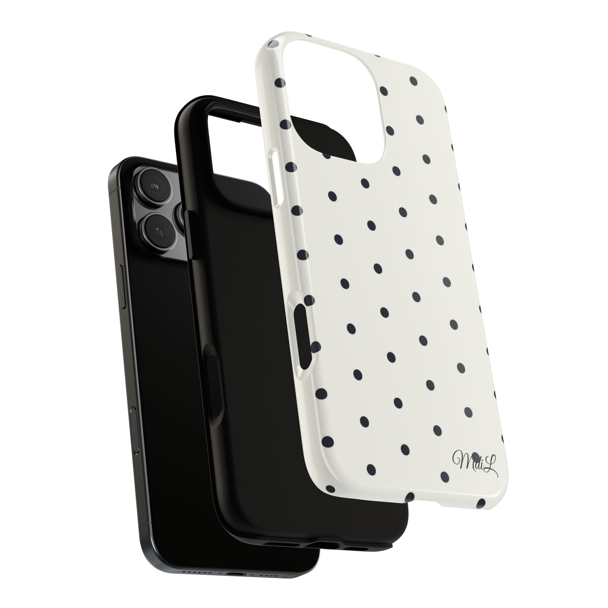 Polka Dots | Black and White - Mare di Luna