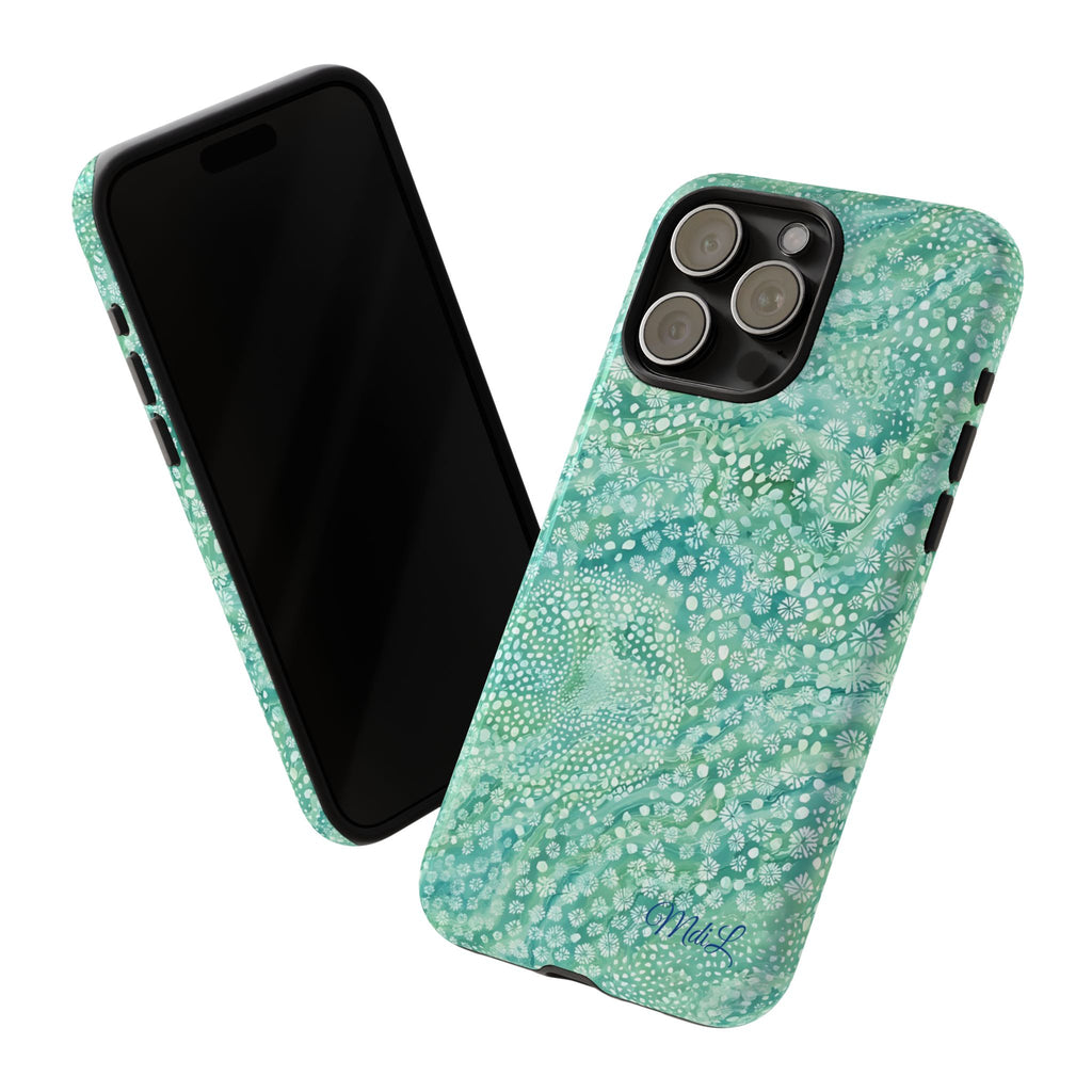 Teal Florals