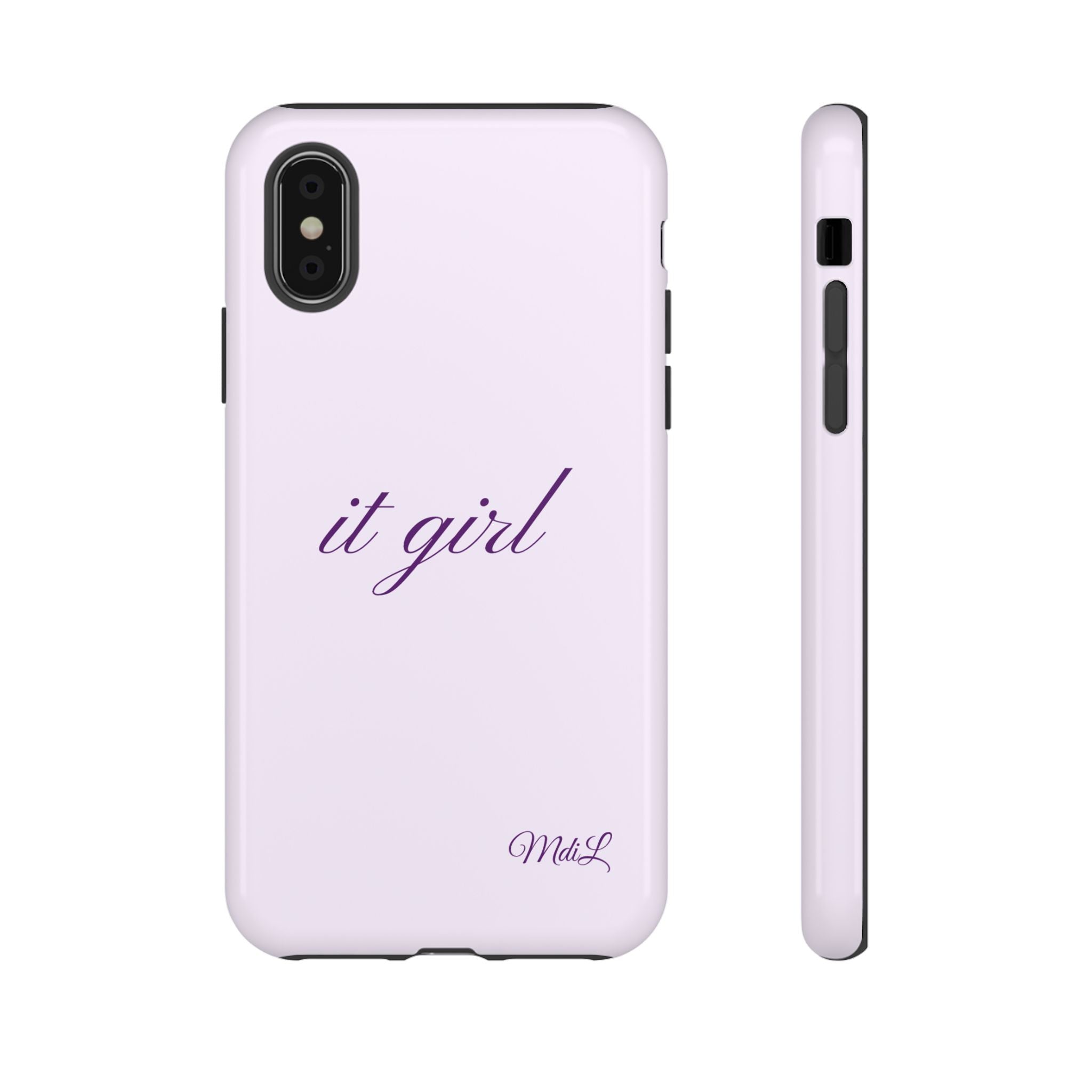 It girl iPhone Case