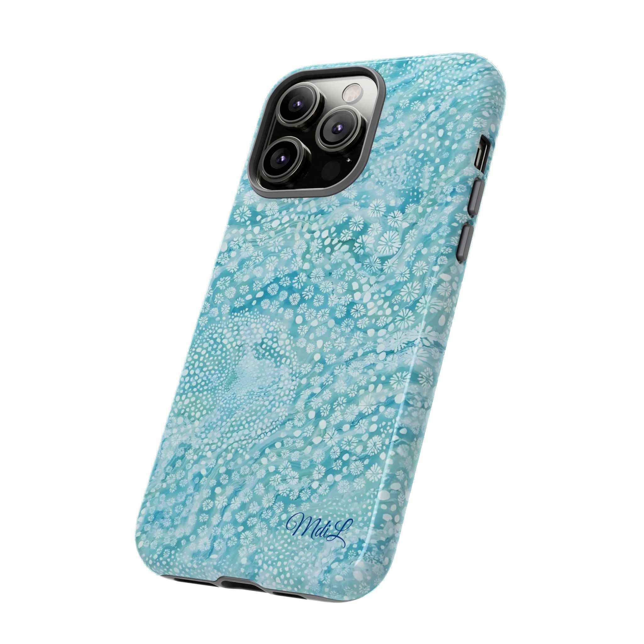 Teal Florals