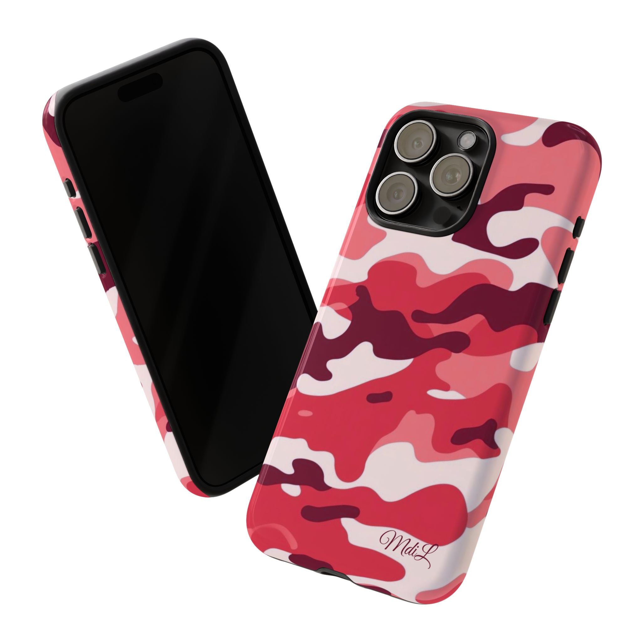 Red Camo iPhone Case