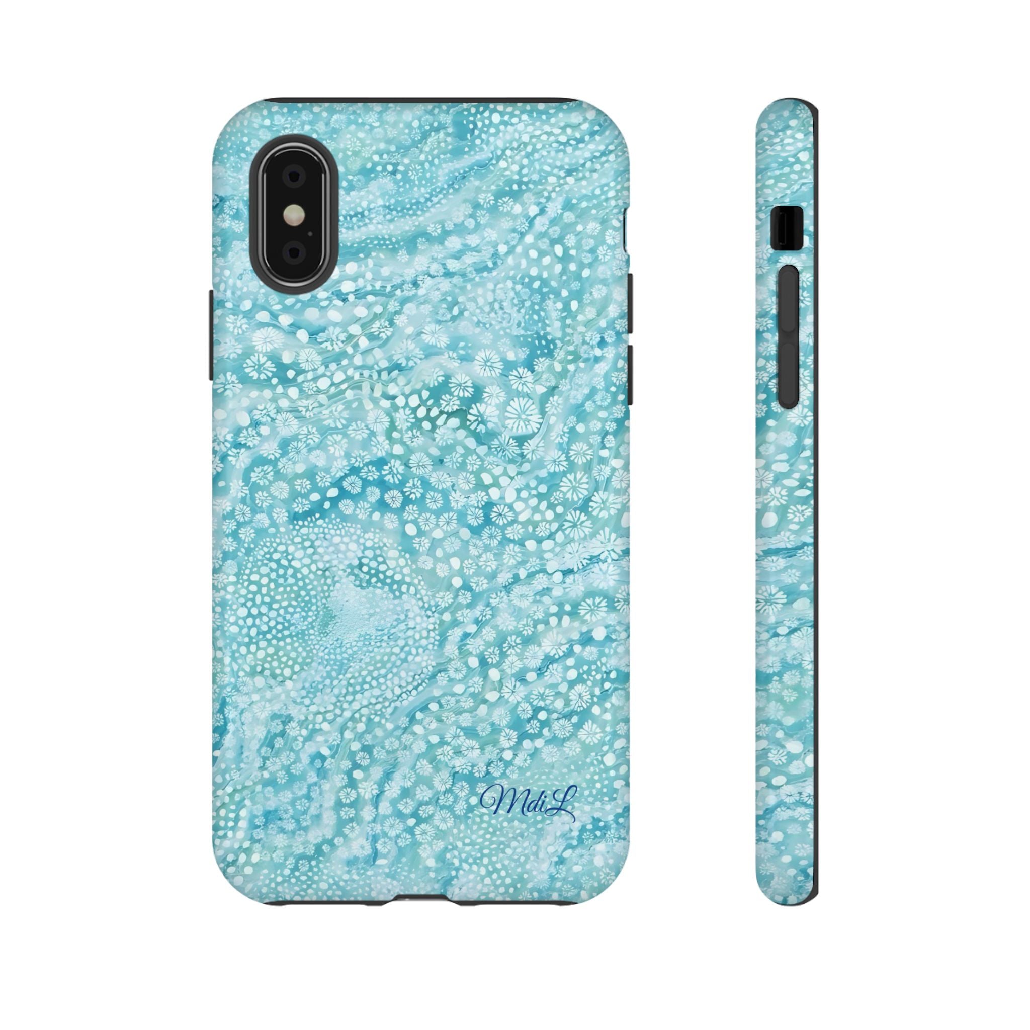 Teal Florals