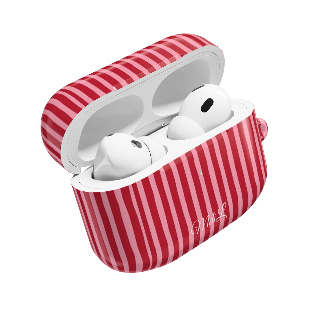Strawberry Stripes AirPods Case