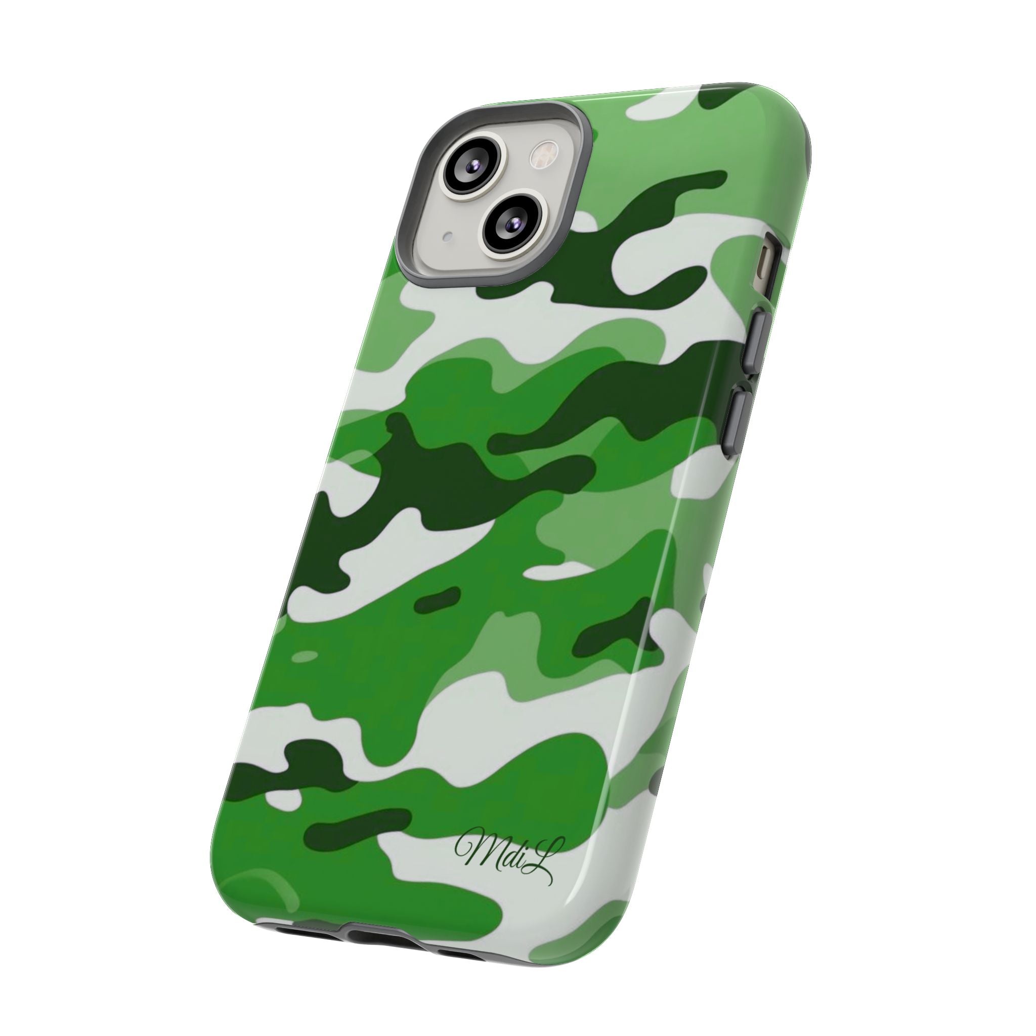 Green Camo iPhone Case