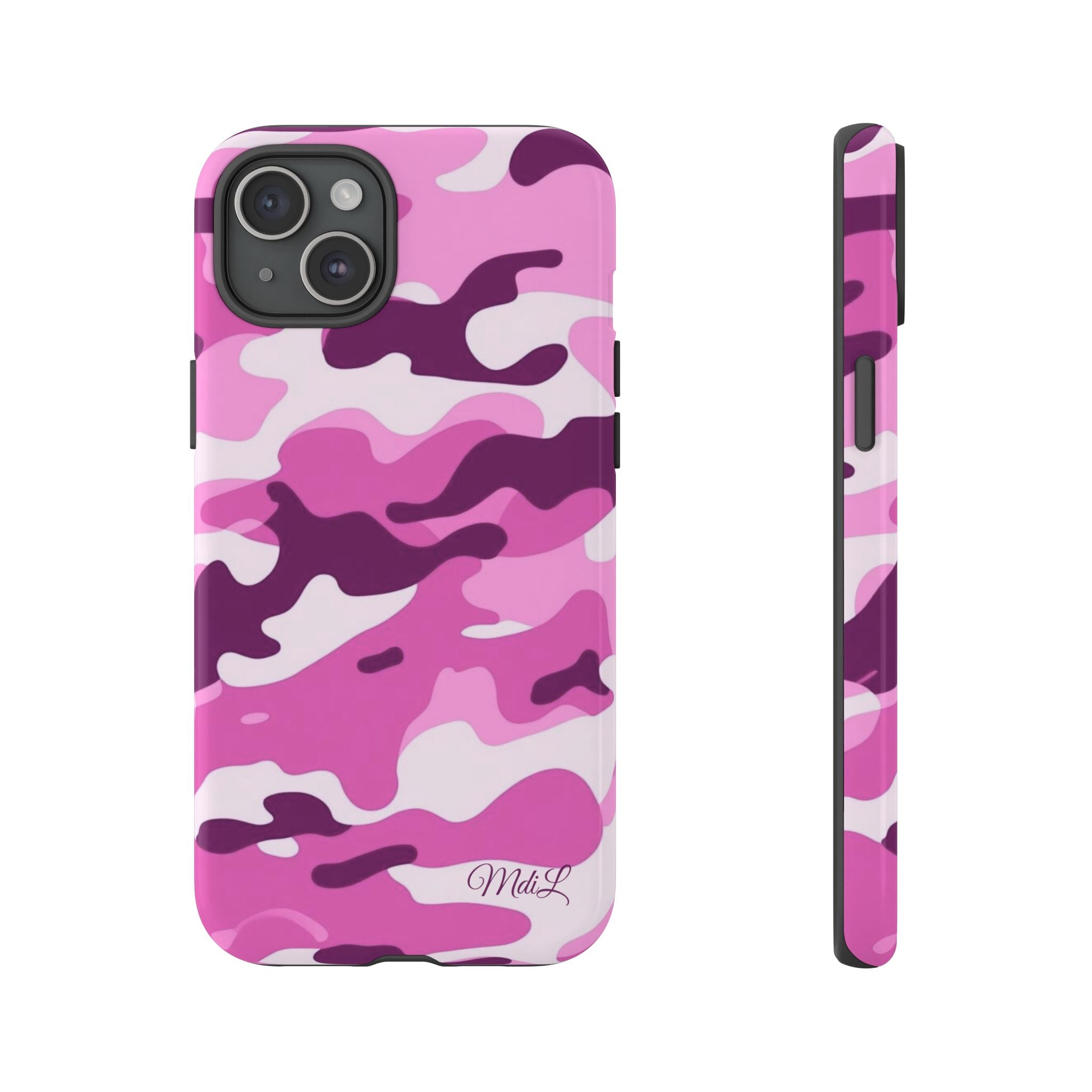 Fuschia Camo iPhone Case