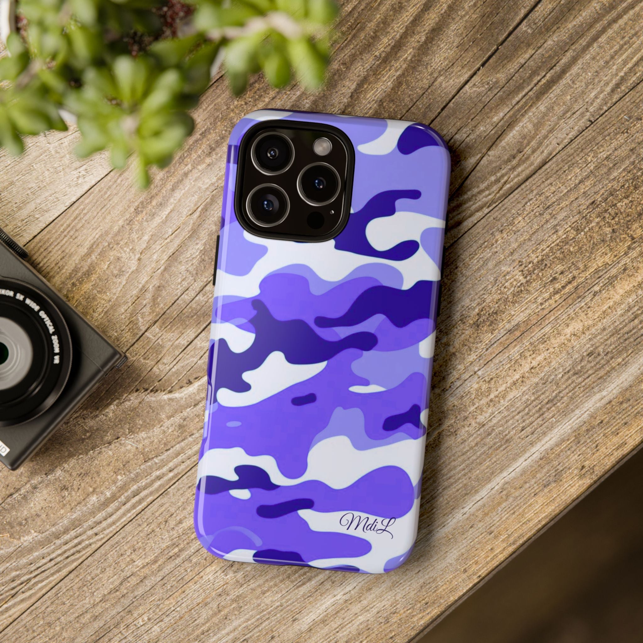 Bluey Camo iPhone Case
