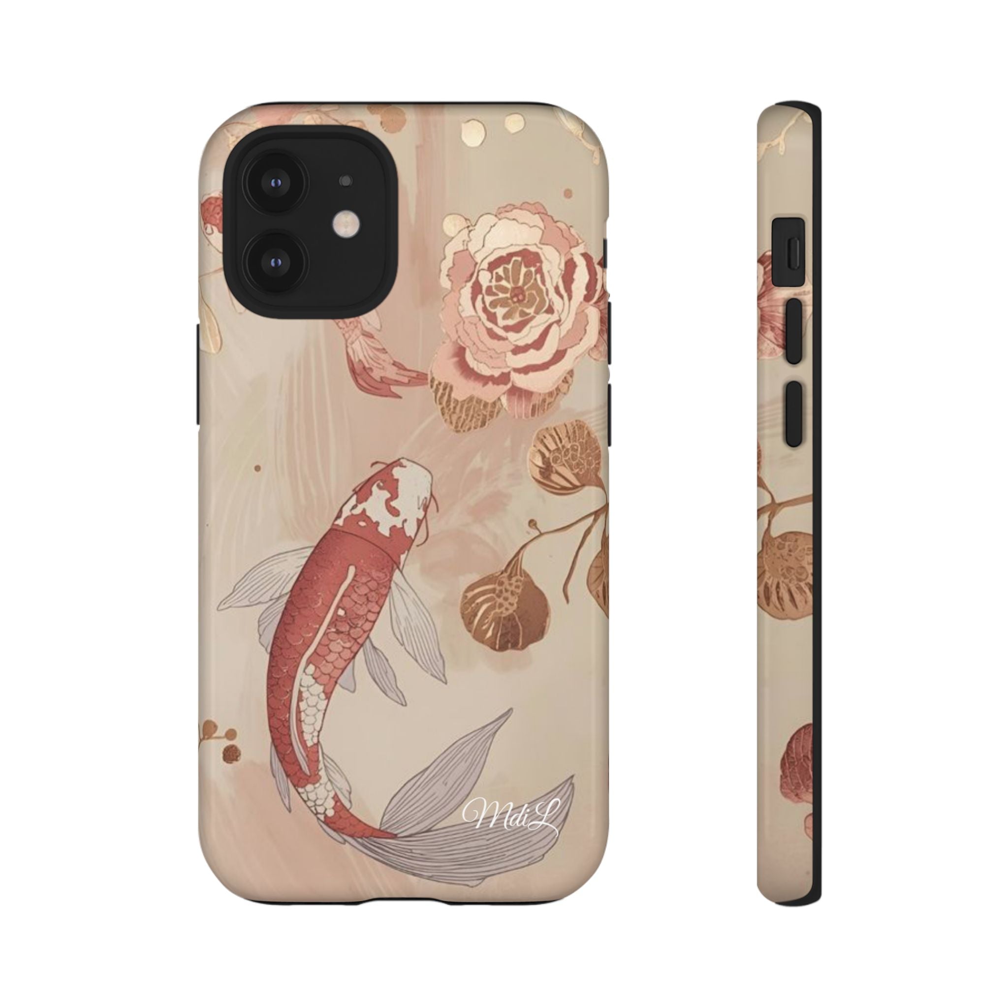 Rosy Koi Pond iPhone Case