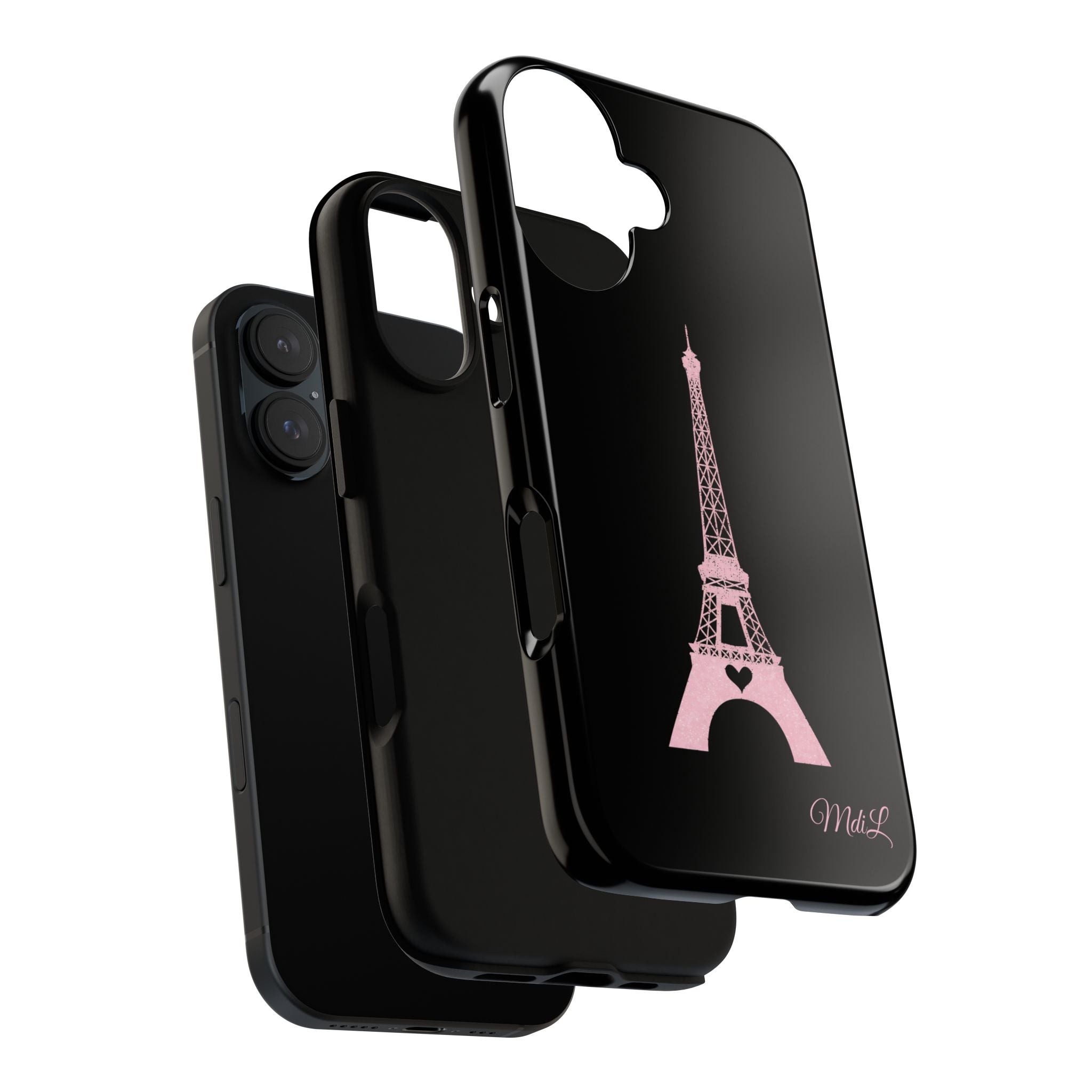 Eiffel Tower | Pink & Black - Mare di Luna