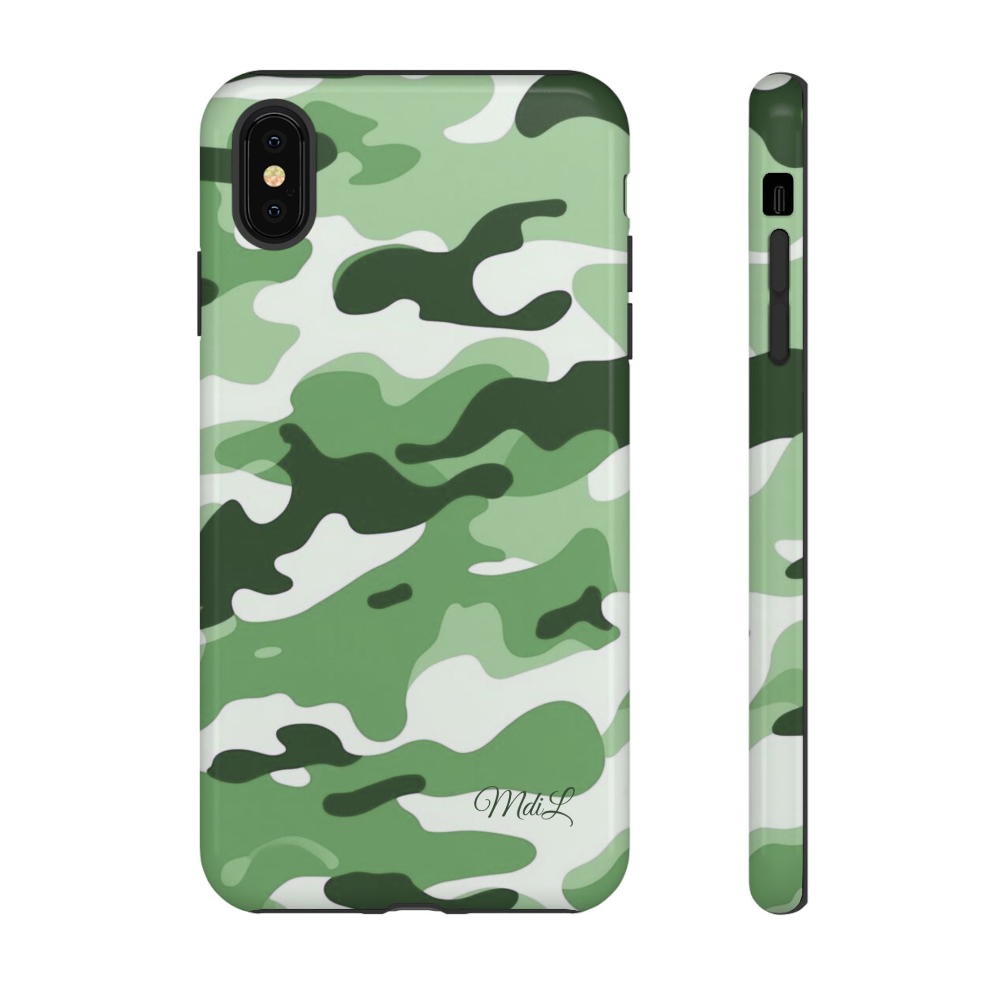 Mint Camo iPhone Case