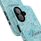 Teal Florals Personalized