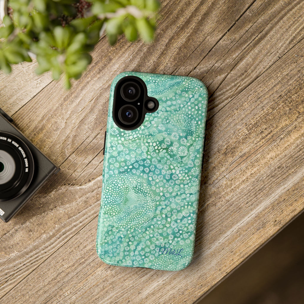 Teal Florals