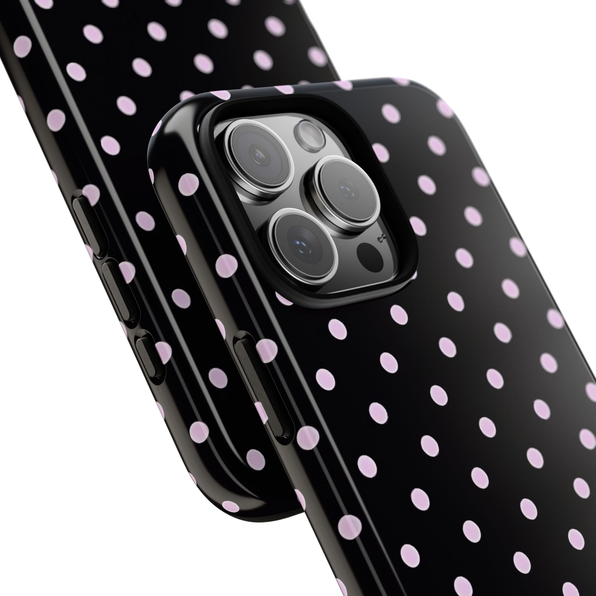 Polka Dots | Pink and Black - Mare di Luna