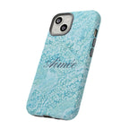 Teal Florals Personalized