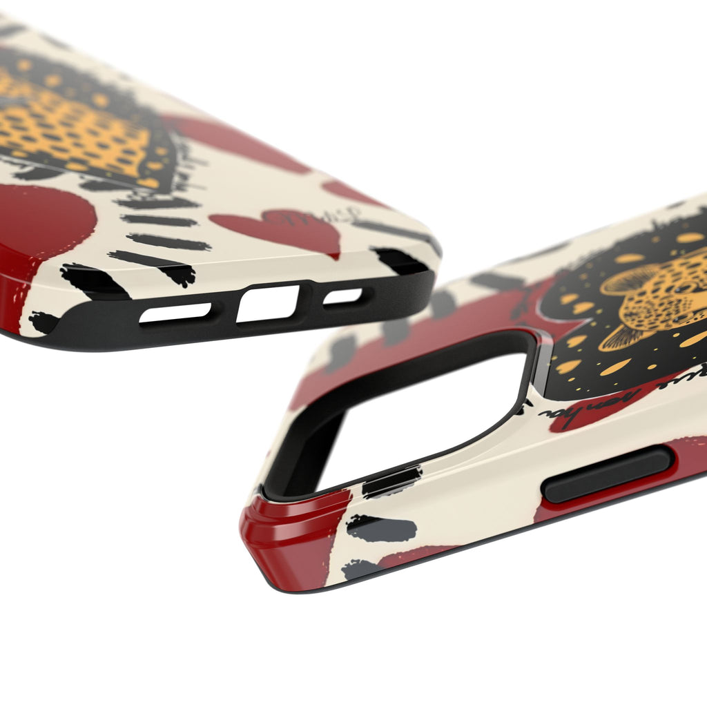 Leopard Hearts MagSafe