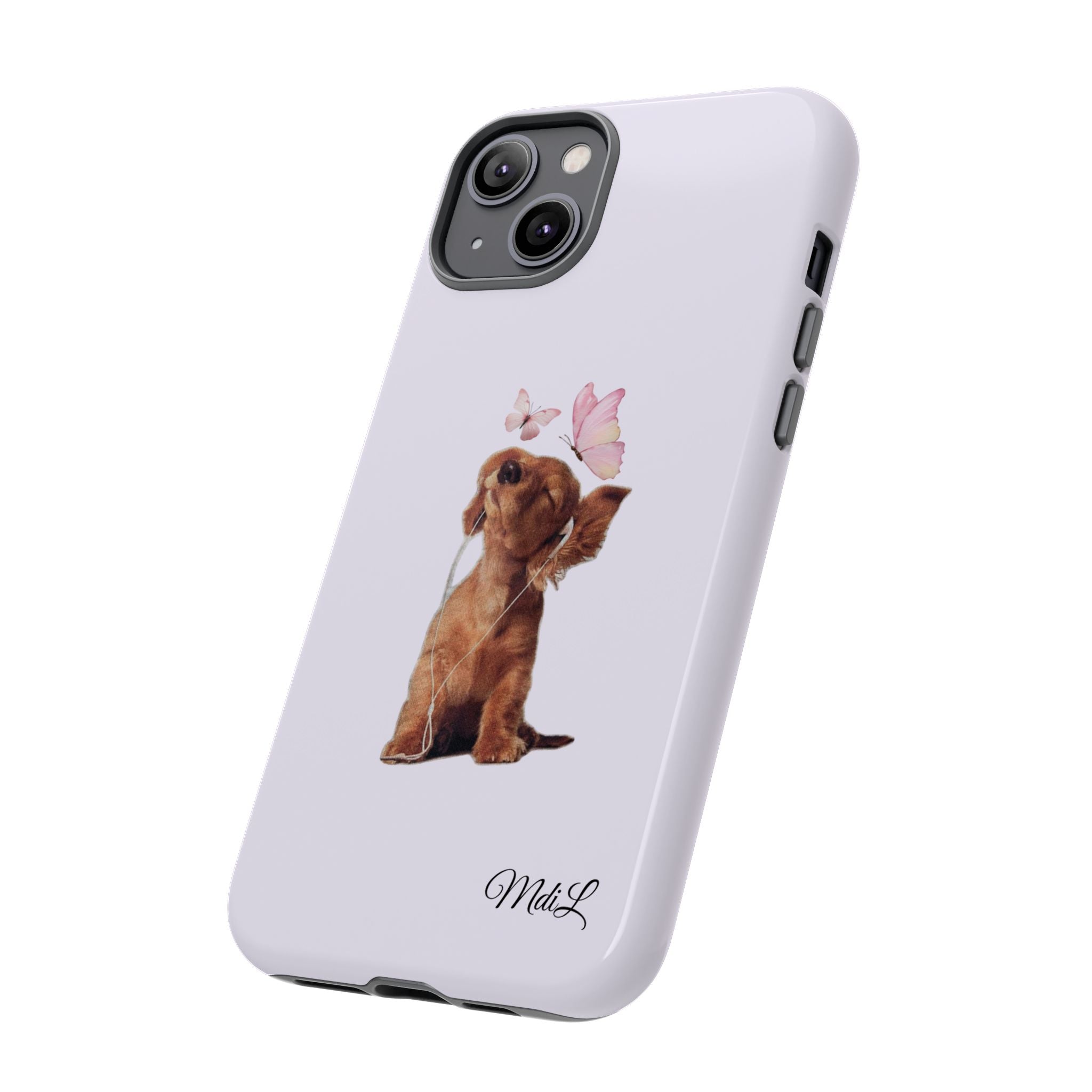 Puppy | Purple Butterflies