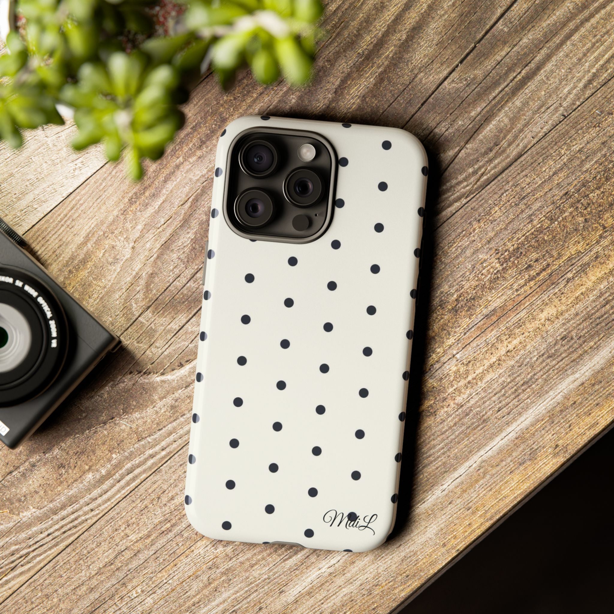 Polka Dots | Black and White - Mare di Luna