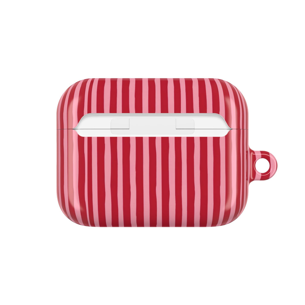 Strawberry Stripes AirPods Case