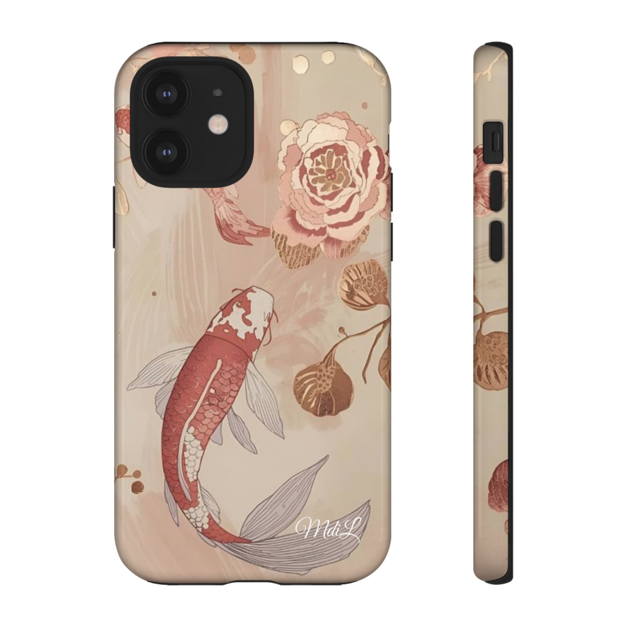 Rosy Koi Pond iPhone Case
