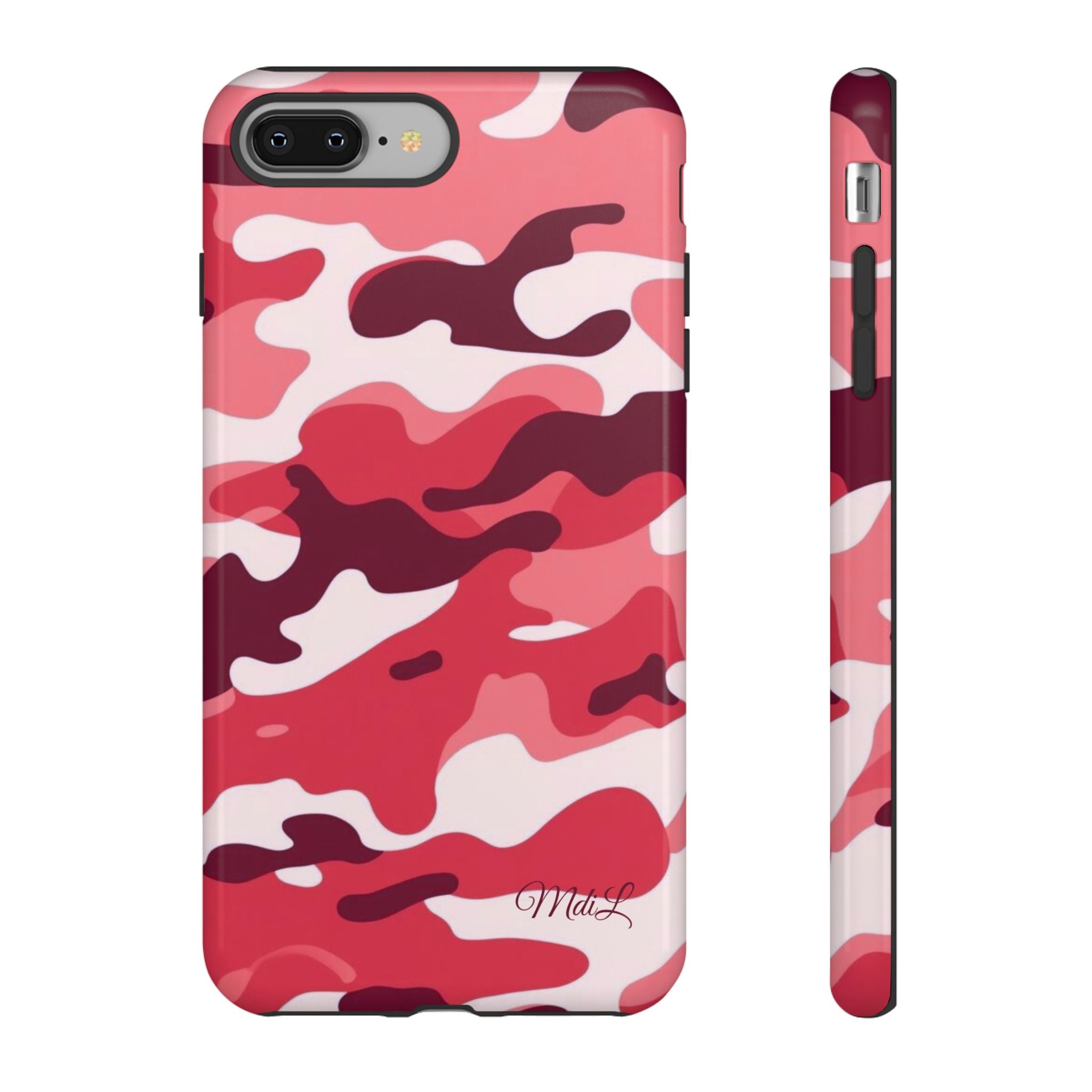 Red Camo iPhone Case