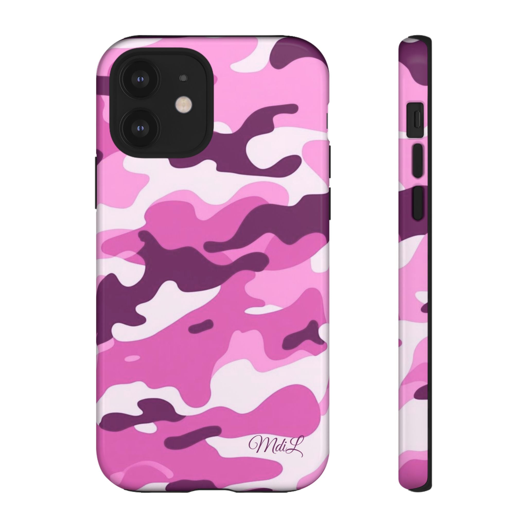 Fuschia Camo iPhone Case
