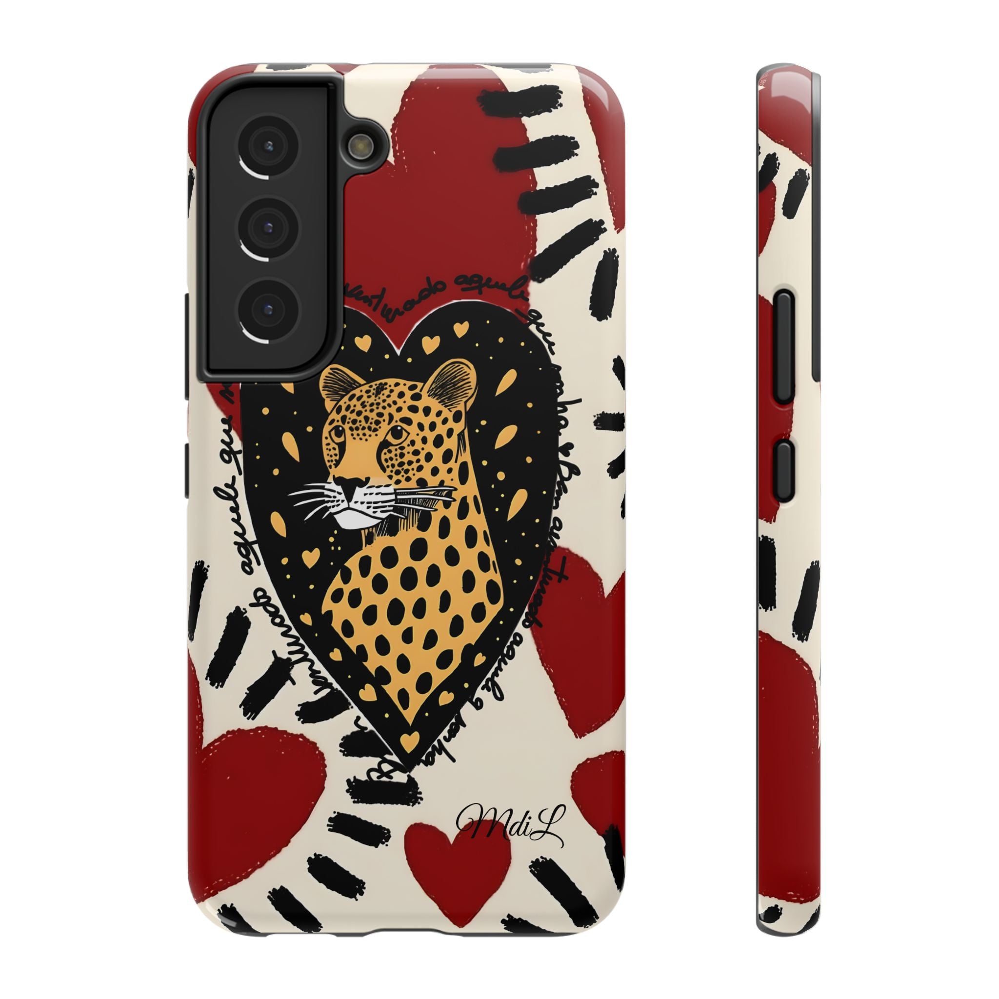 Leopard Hearts MagSafe