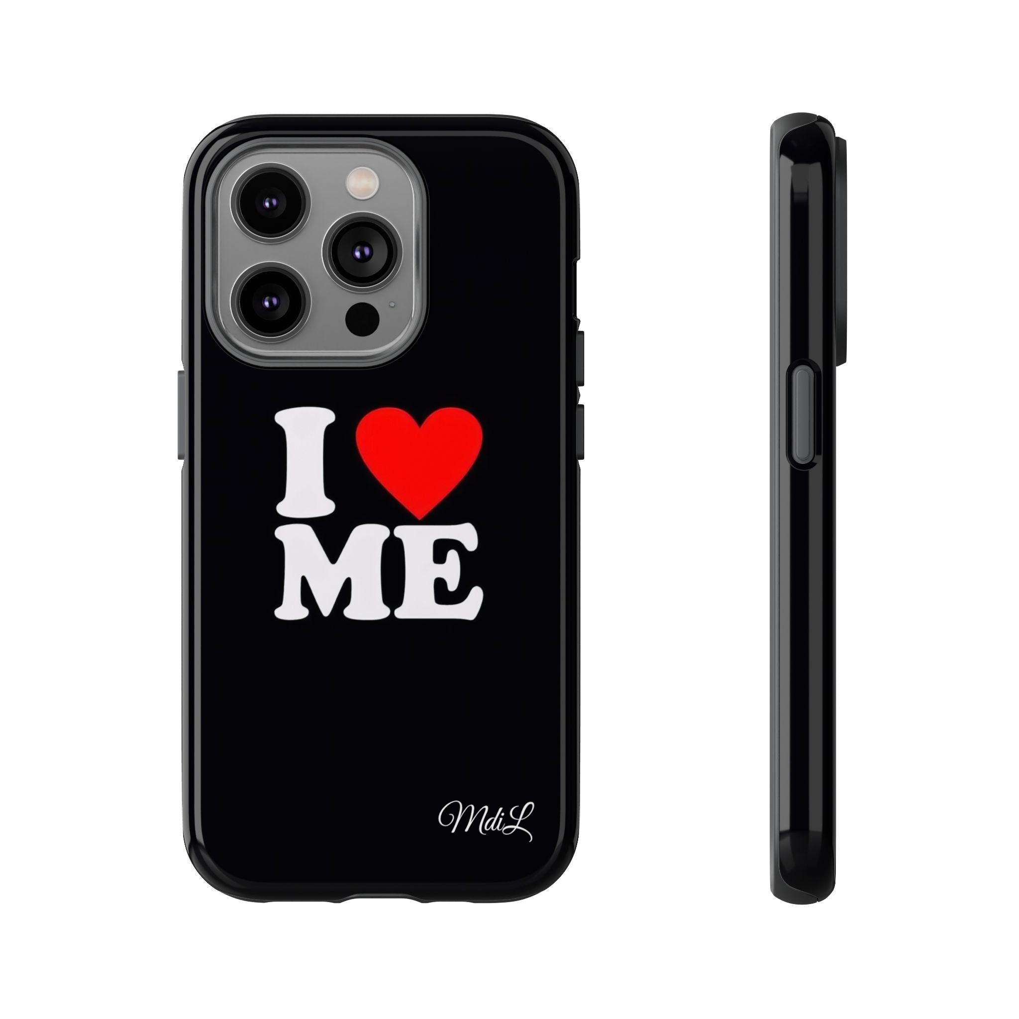 I Love Me iPhone Case