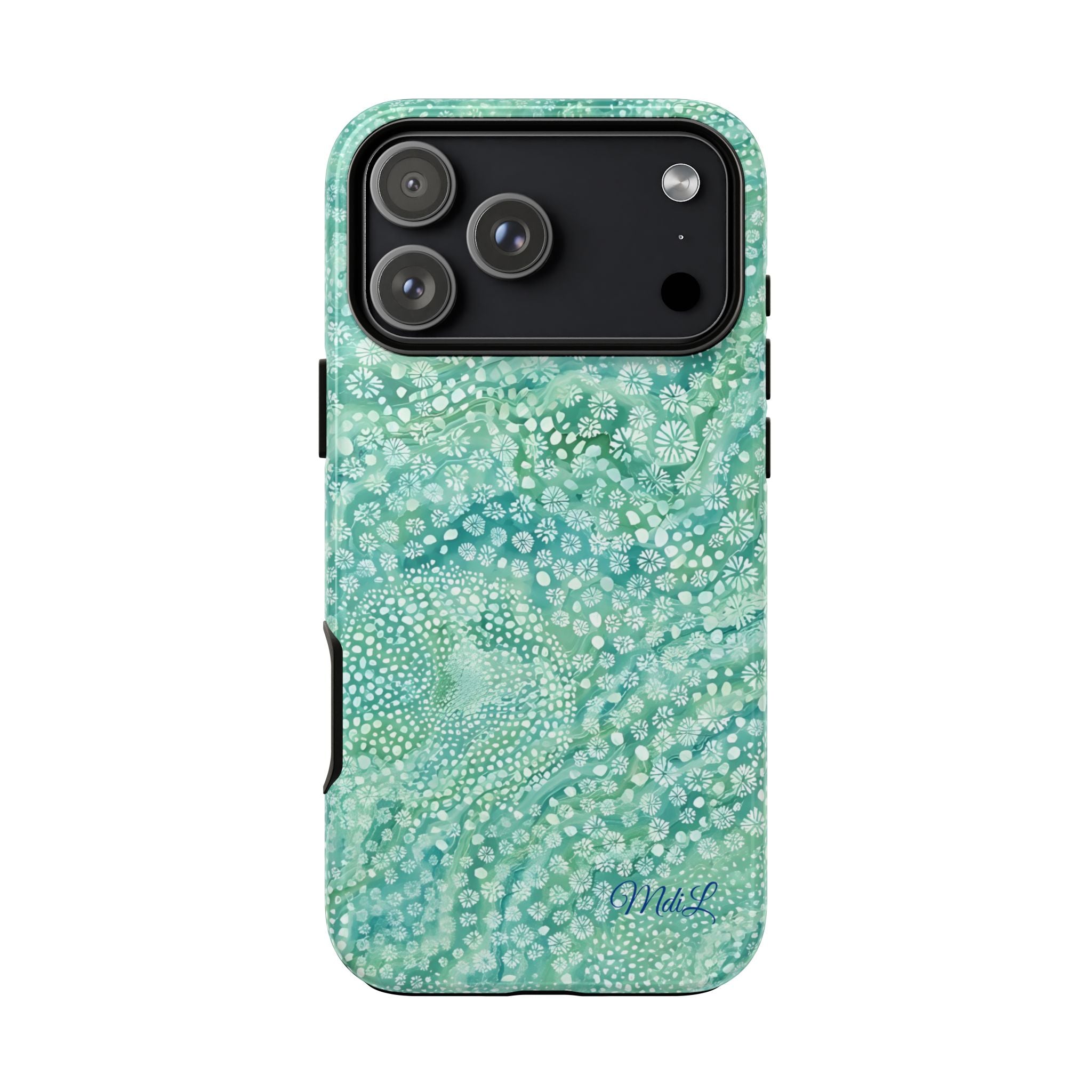 Teal Florals