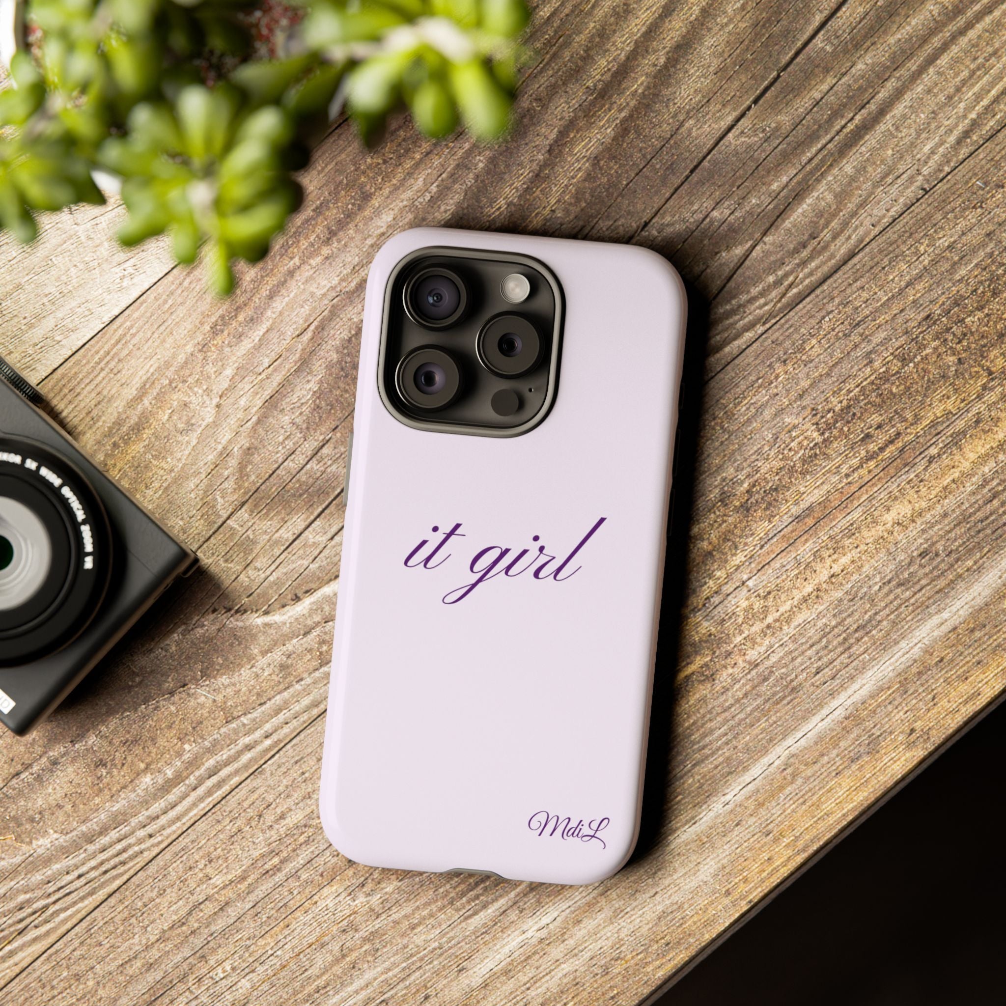 It girl iPhone Case