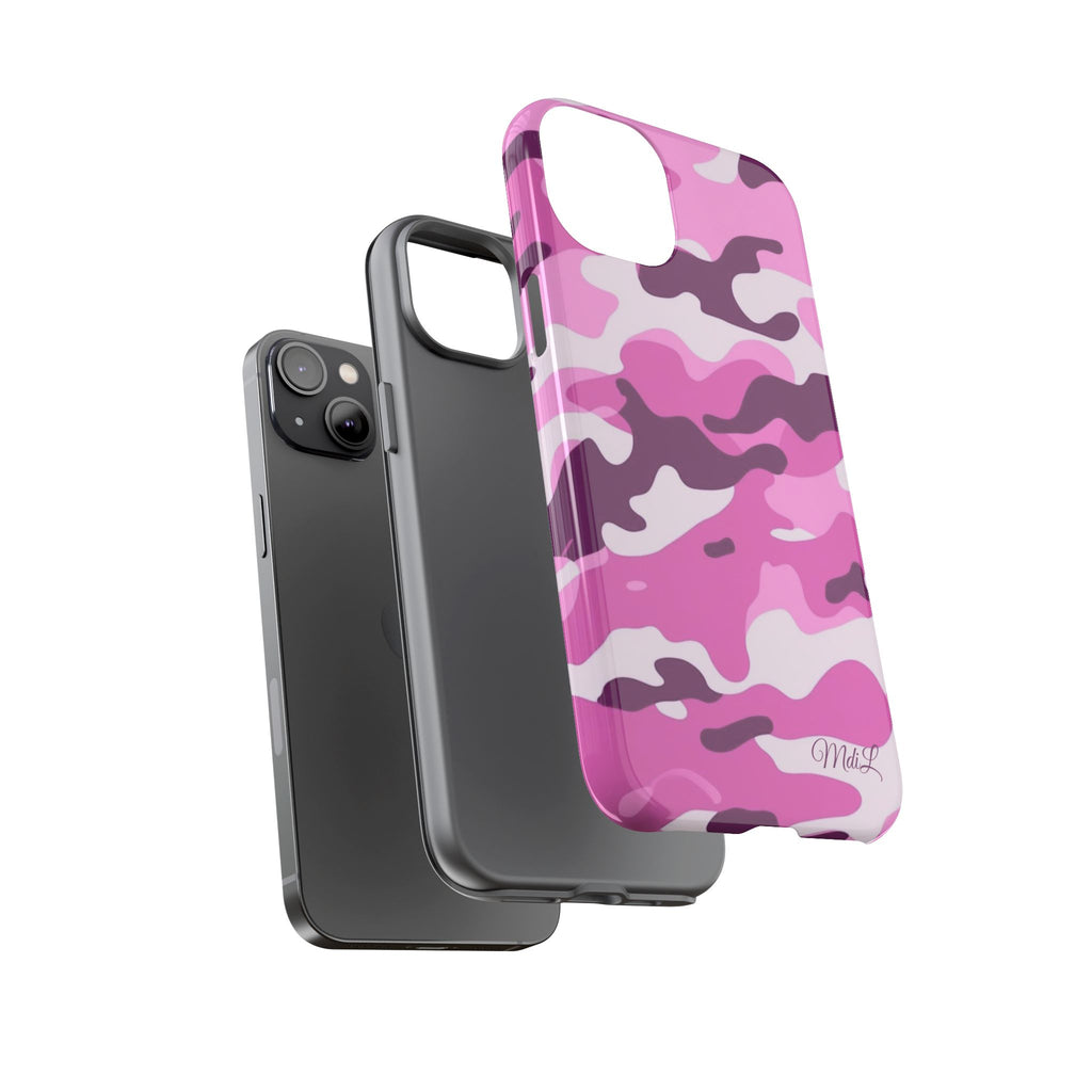 Fuschia Camo iPhone Case