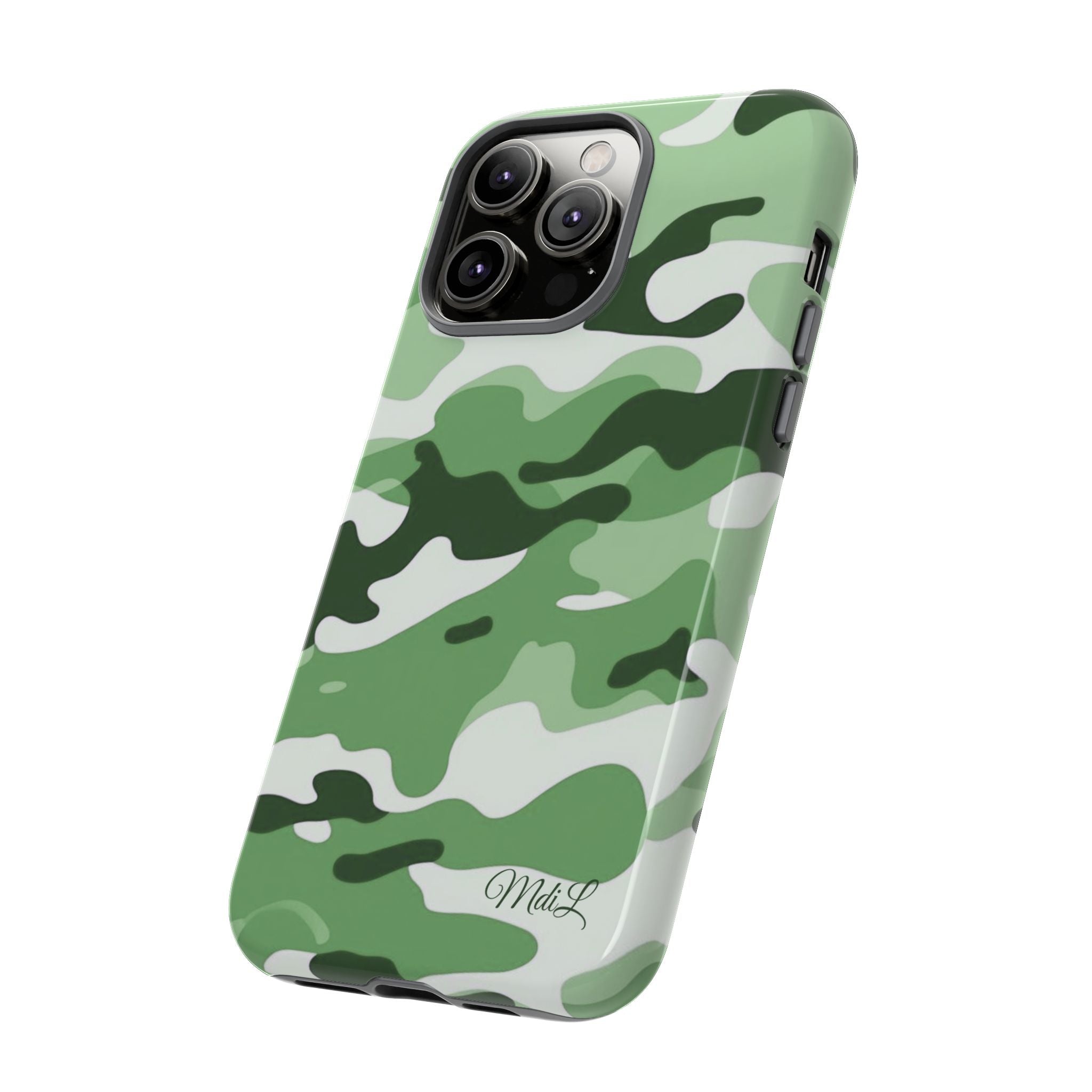Mint Camo iPhone Case
