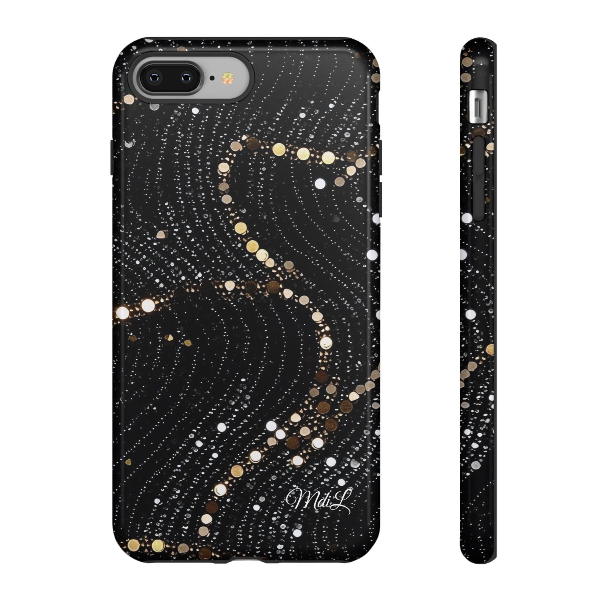 Sequin | Black and Gold - Mare di Luna
