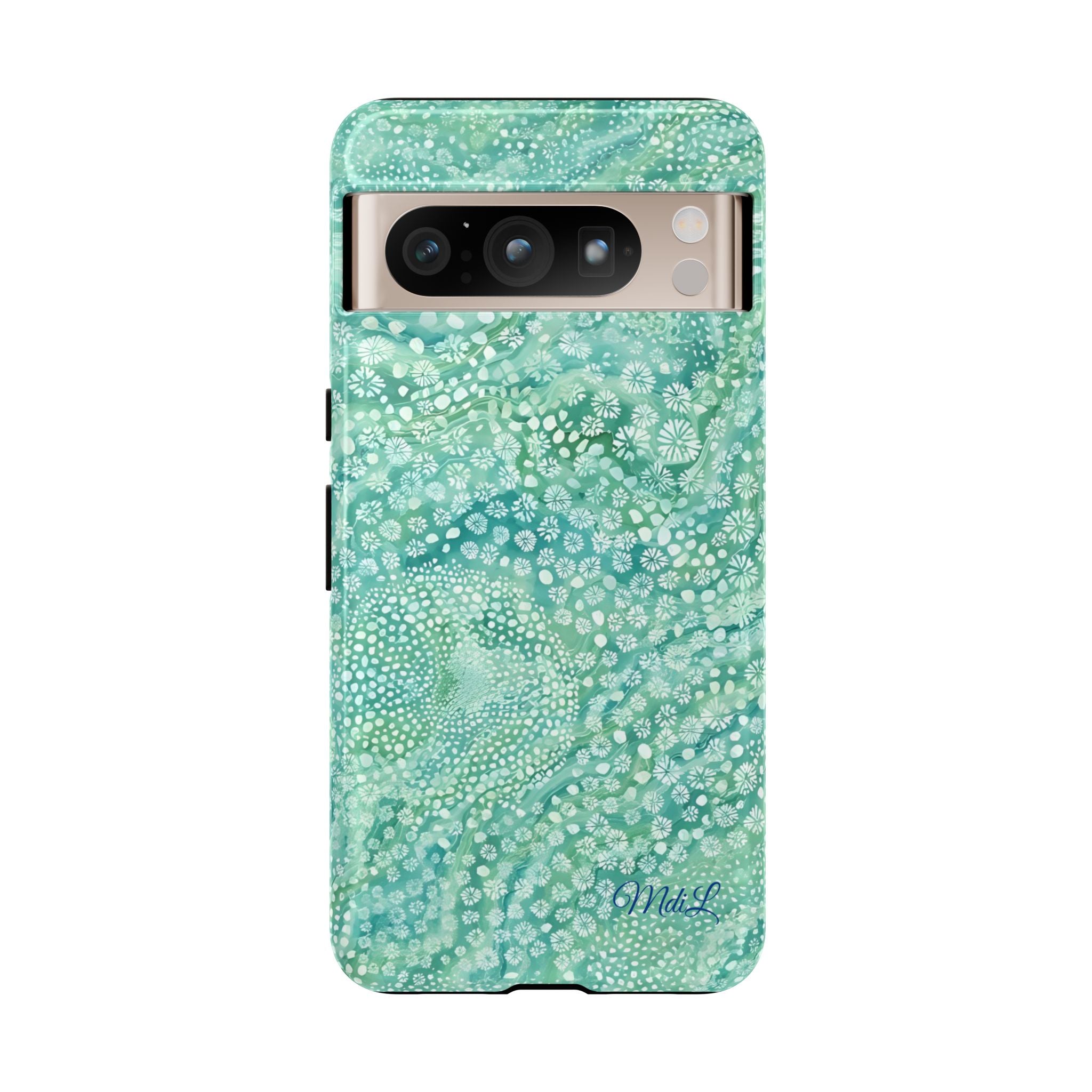 Teal Florals