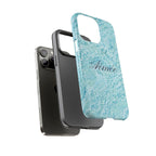 Teal Florals Personalized
