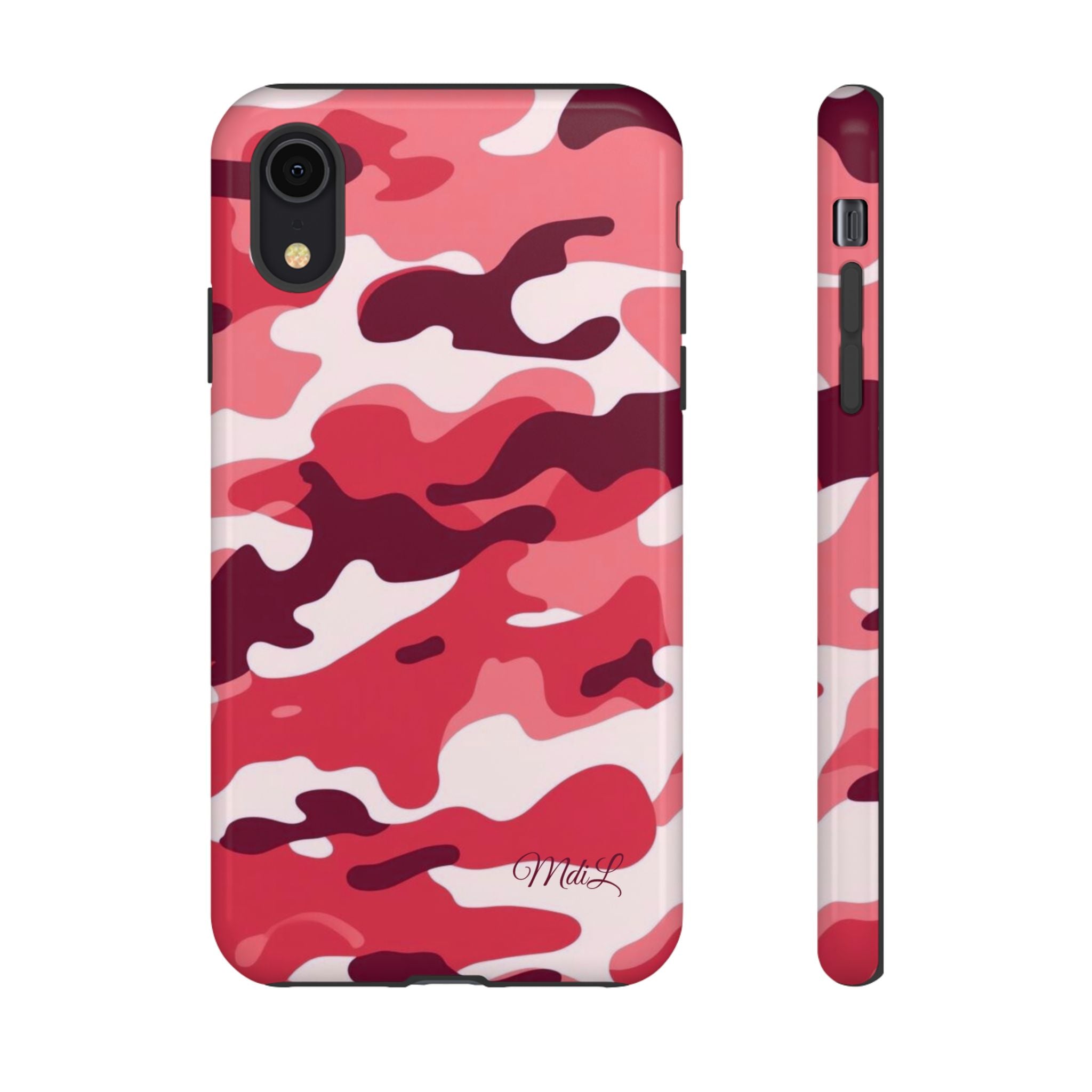 Red Camo iPhone Case