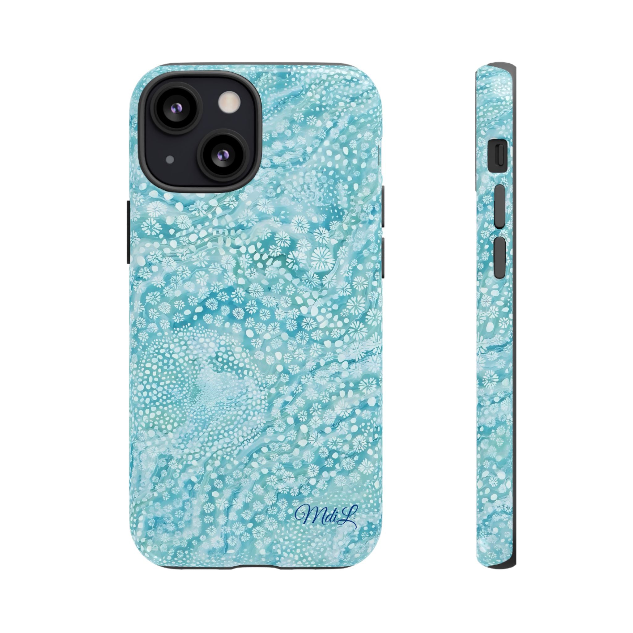 Teal Florals