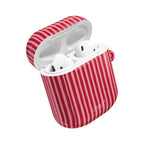 Strawberry Stripes AirPods Case