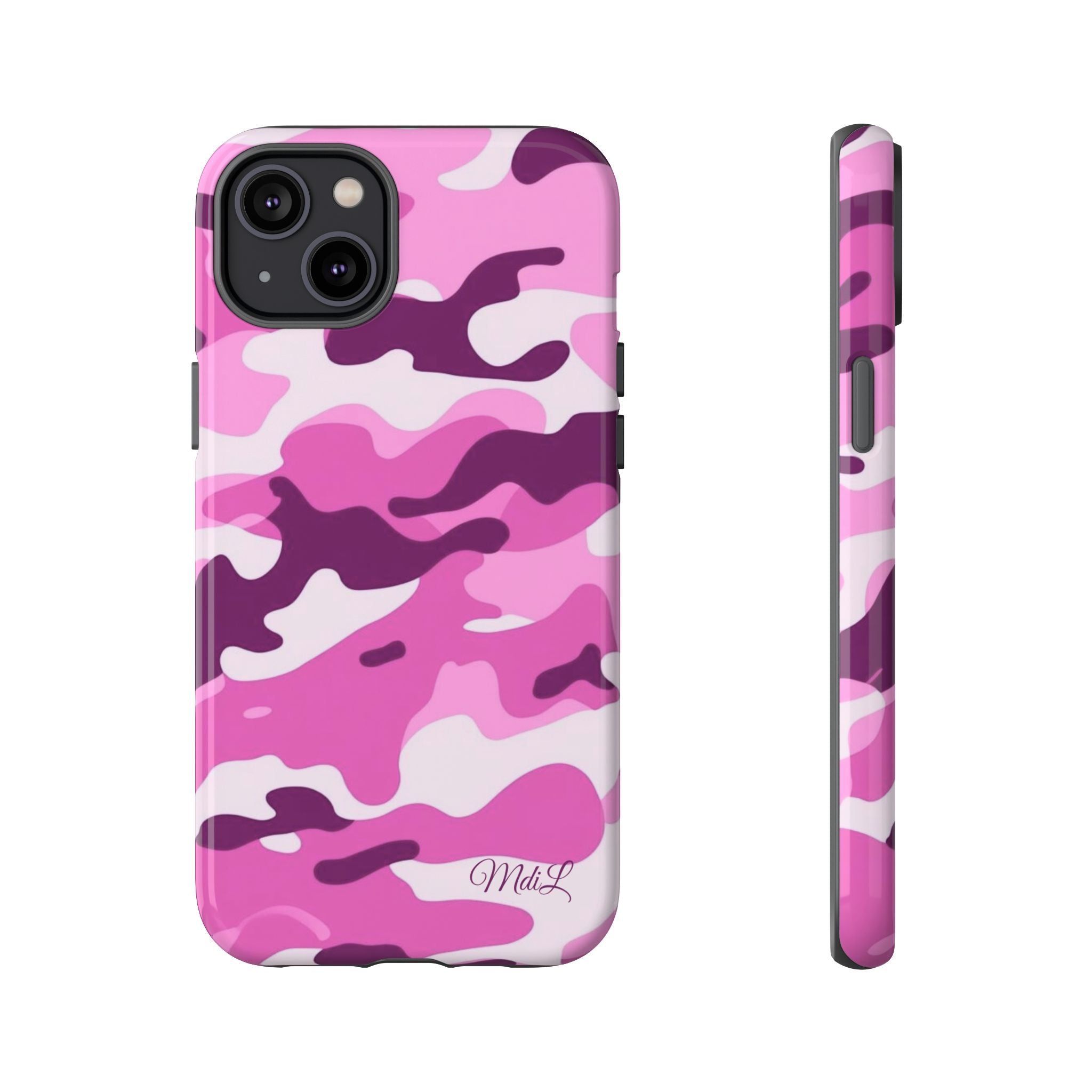 Fuschia Camo iPhone Case
