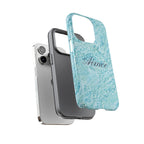 Teal Florals Personalized