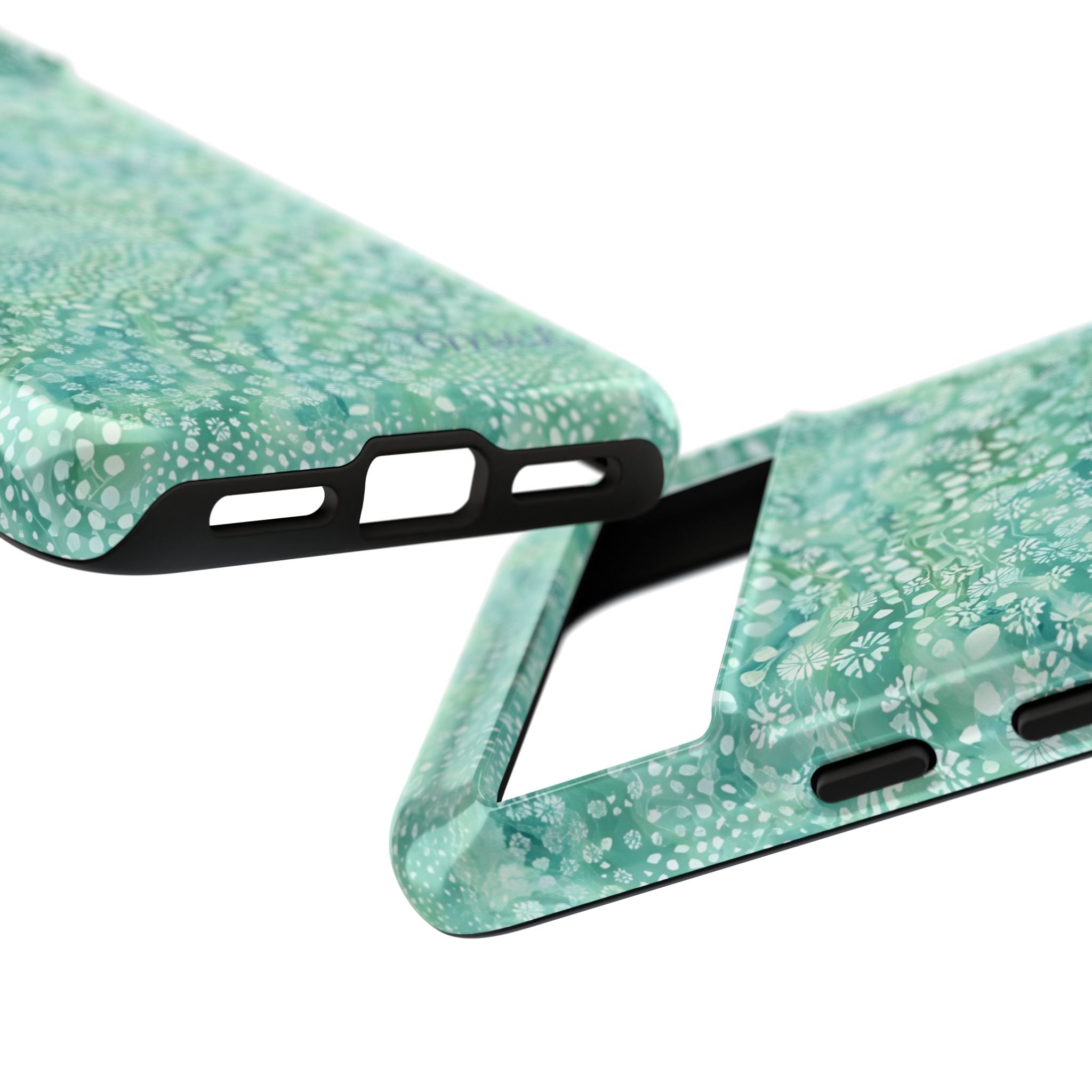 Teal Florals