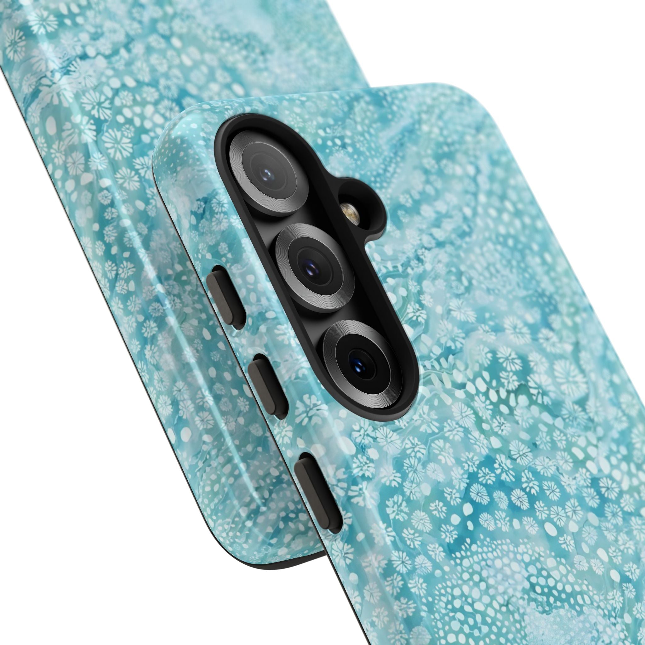 Teal Florals