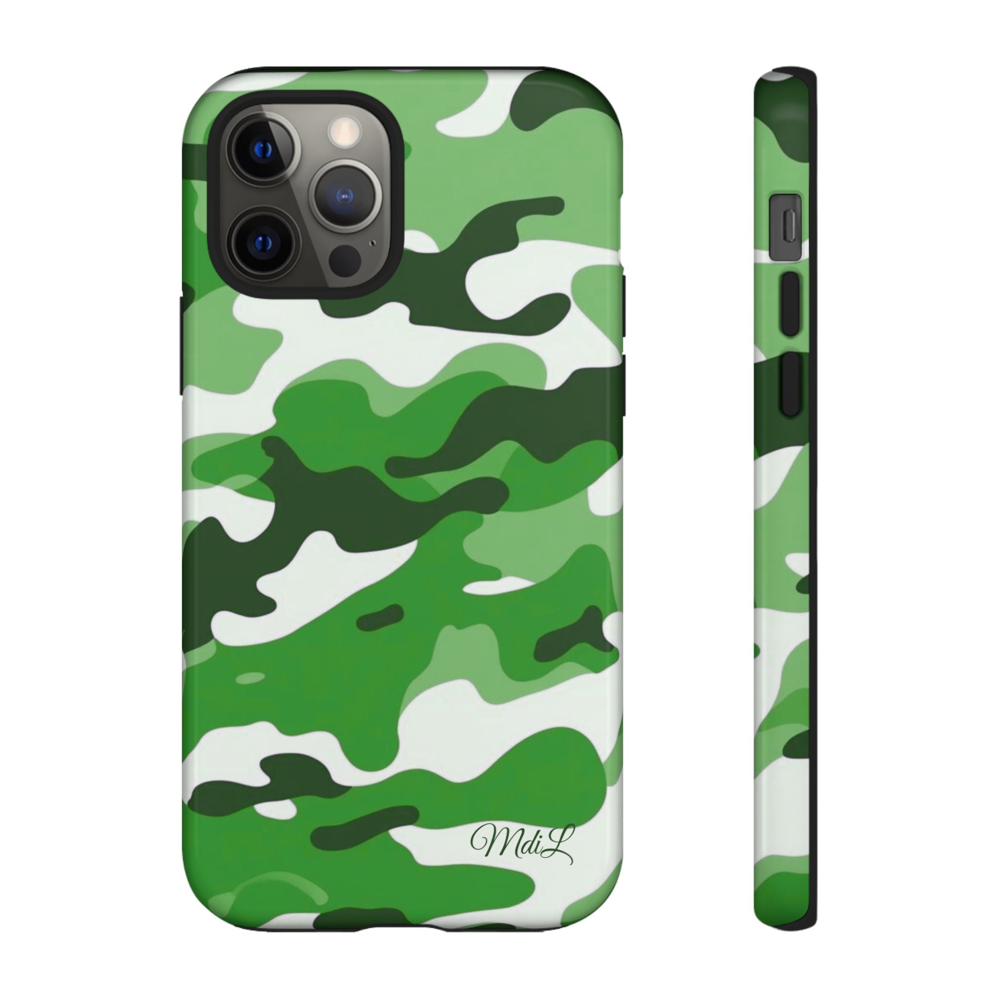 Green Camo iPhone Case