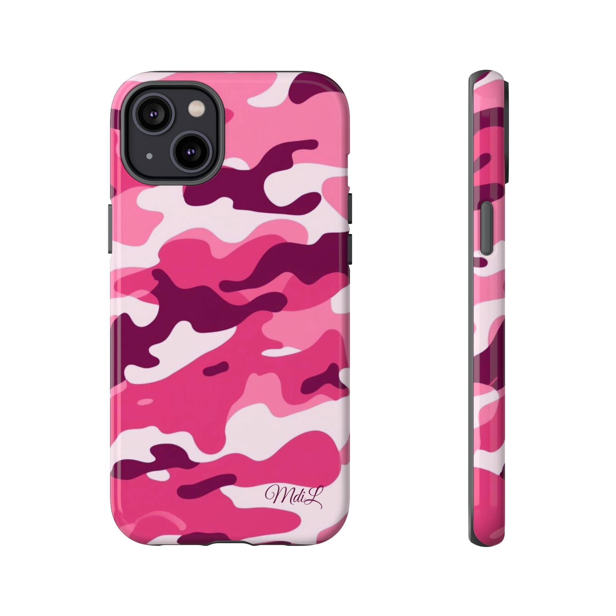 Pink Camo iPhone Case