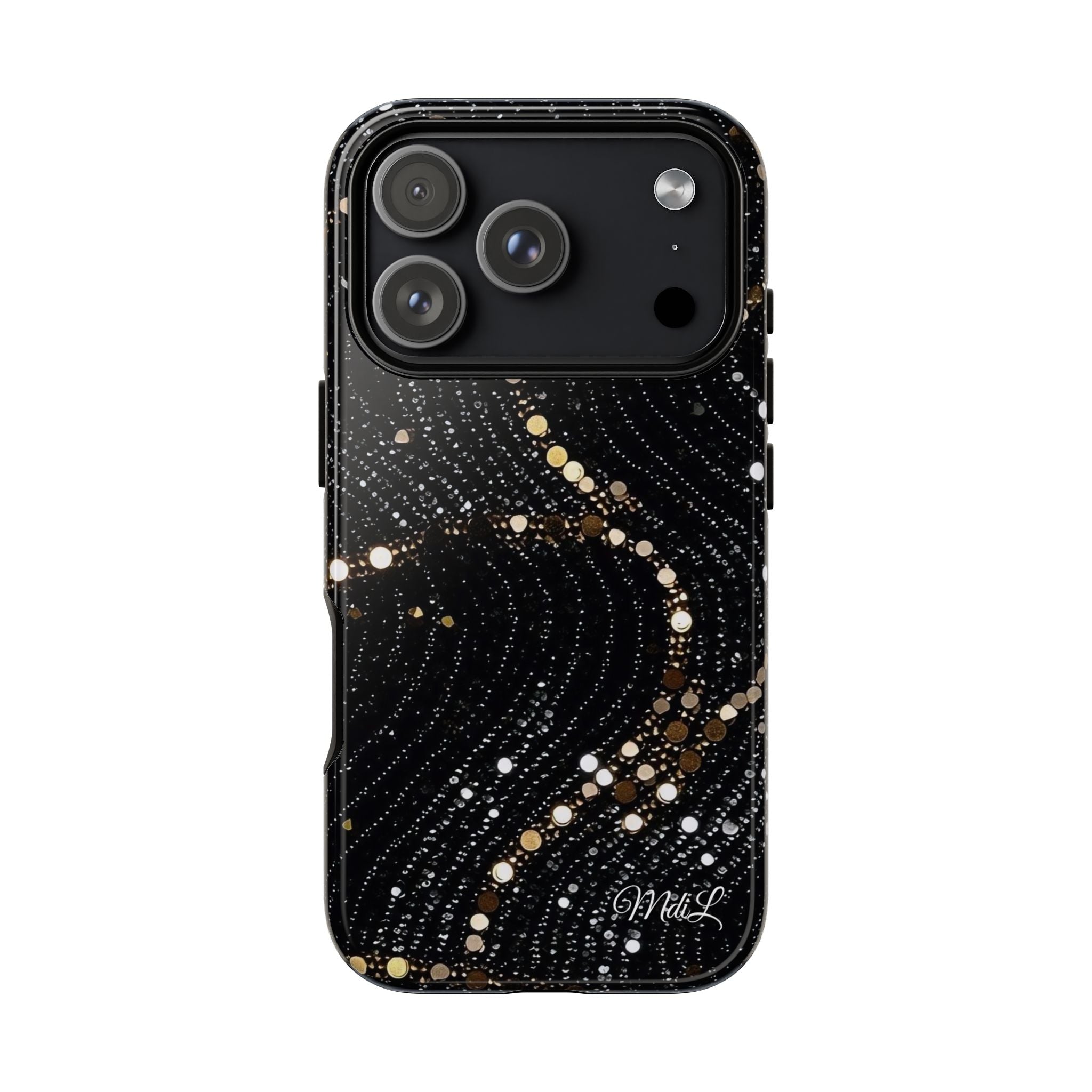 Sequin | Black and Gold - Mare di Luna