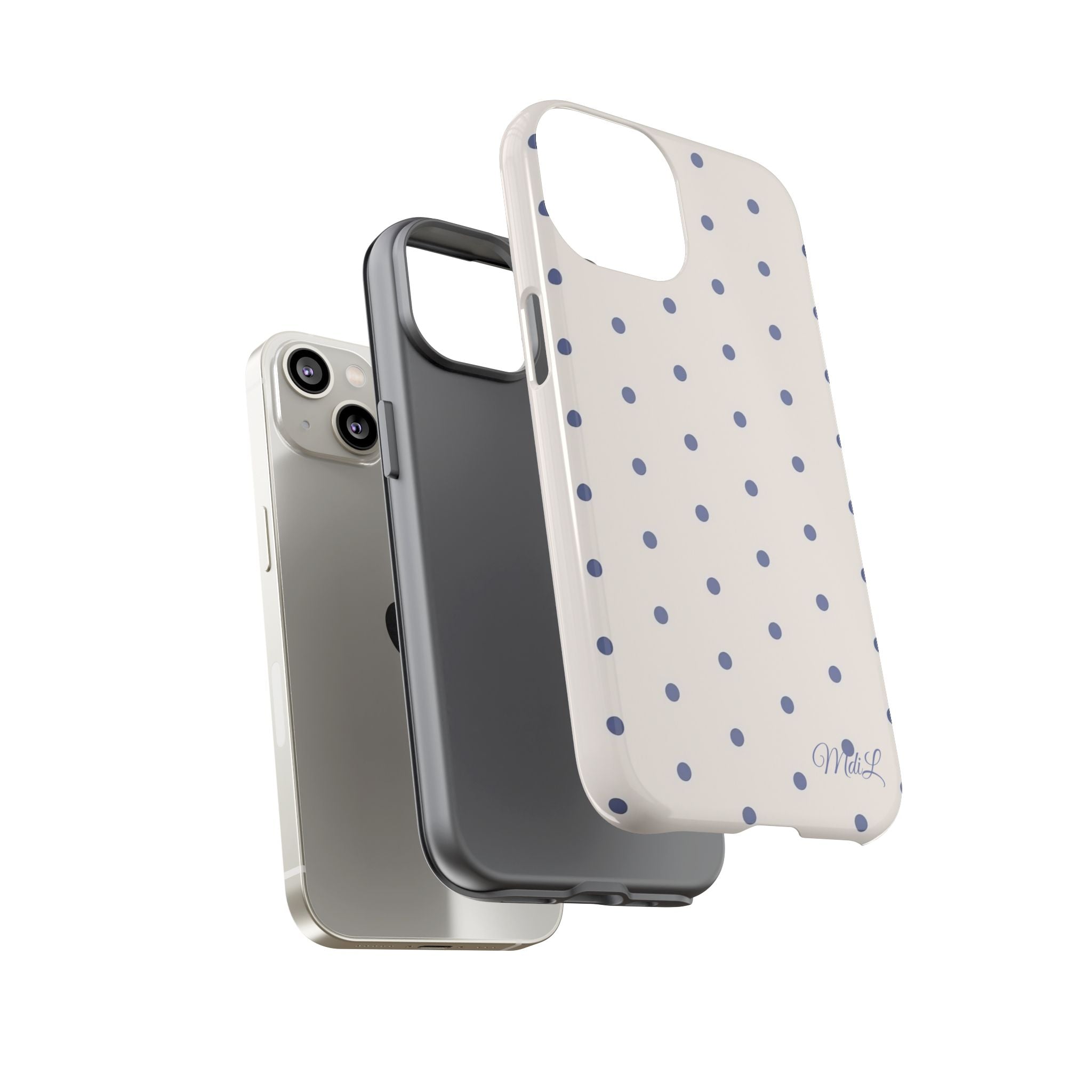 Polka Dots | Blue and White - Mare di Luna