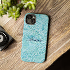 Teal Florals Personalized